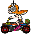 2D artwork of the Inkling racer.