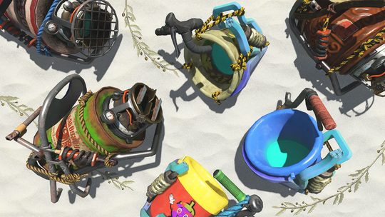 Slosher (weapon class) - Inkipedia, the Splatoon wiki