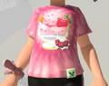 Team Strawberry tee front view