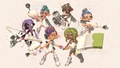Various different Agent 8 configurations wielding different weapons