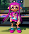 Front view of the Team Callie Splatfest Tee.