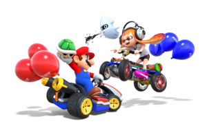 Mario Kart 8 Deluxe - Inkling and Mario.png