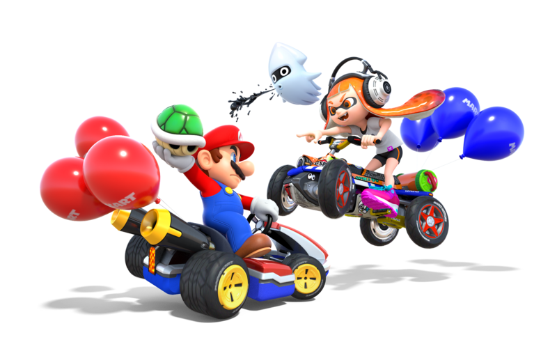File:Mario Kart 8 Deluxe - Inkling and Mario.png