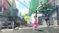 Promotional image at the start of the Tutorial area for Splatoon 2 Splatfest World Premiere