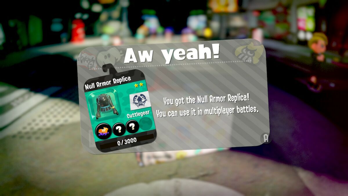 File:Null Armor Replica from box.jpg - Inkipedia, the Splatoon wiki