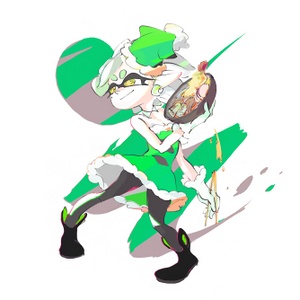 S Splatfest artwork Green Tanuki Soba rematch.jpg