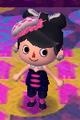 Player wearing the Callie-themed outfit set