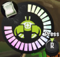 The Crab Tank icon in the special gauge