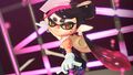 Callie performing during a Splatfest