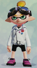 White Inky Rider - Inkipedia, the Splatoon wiki