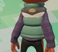 Back view of the Forest Vest in Splatoon 2