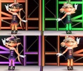 Most of the second half of the Squid Sisters' day 2 of Nessie vs. Aliens vs. Bigfoot color variants