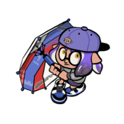 NSO icon S3 Tableturf Battle card Splat Brella Early.png