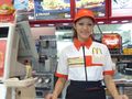 Alice during her tenure at McDonald's