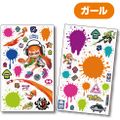Inkling girl wall stickers