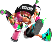 Cyan Dakroniks - Inkipedia, the Splatoon wiki