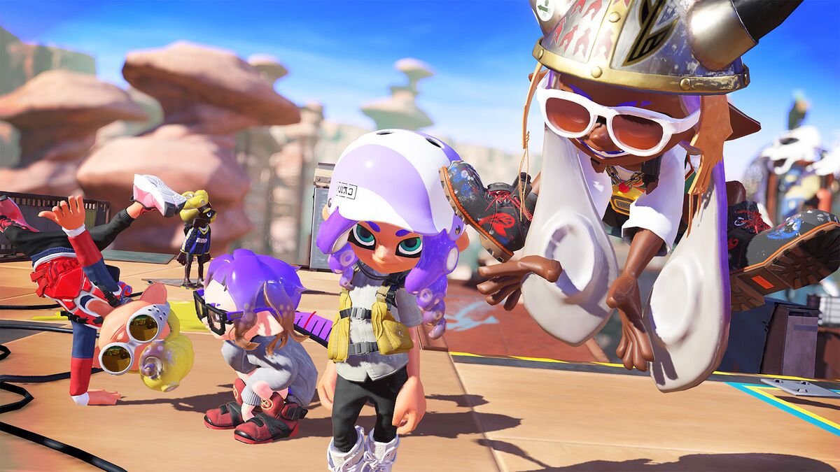 File:S3 first twitter preview - posing Inklings and Octolings.jpg ...