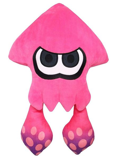File:Sanei Splatoon 2 plush L squid neon pink.jpg