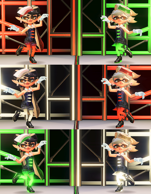 S3 Bread vs Rice vs Pasta Splatfest Squid Sisters day 2 colors 1.png