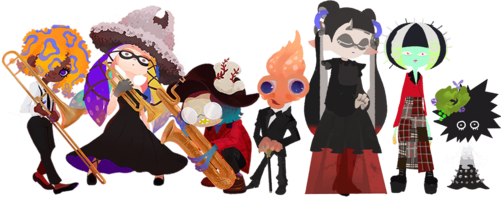 Yoko & the Gold Bazookas - Inkipedia, the Splatoon wiki