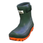 Green Rain Boots