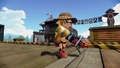 An Inkling with a Blaster in Camp Triggerfish.