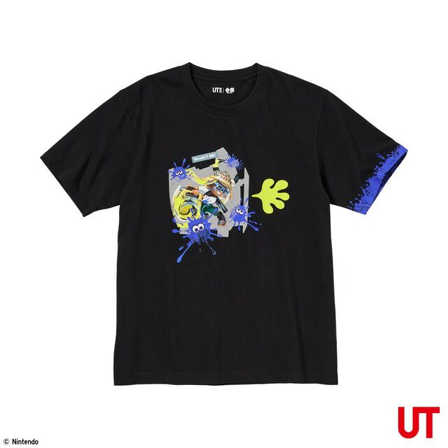 File:Splatoon 3 Inkling with Sloshing Machine Uniqlo T-Shirt.jpg ...