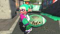 A Power Clam behind an Inkling.