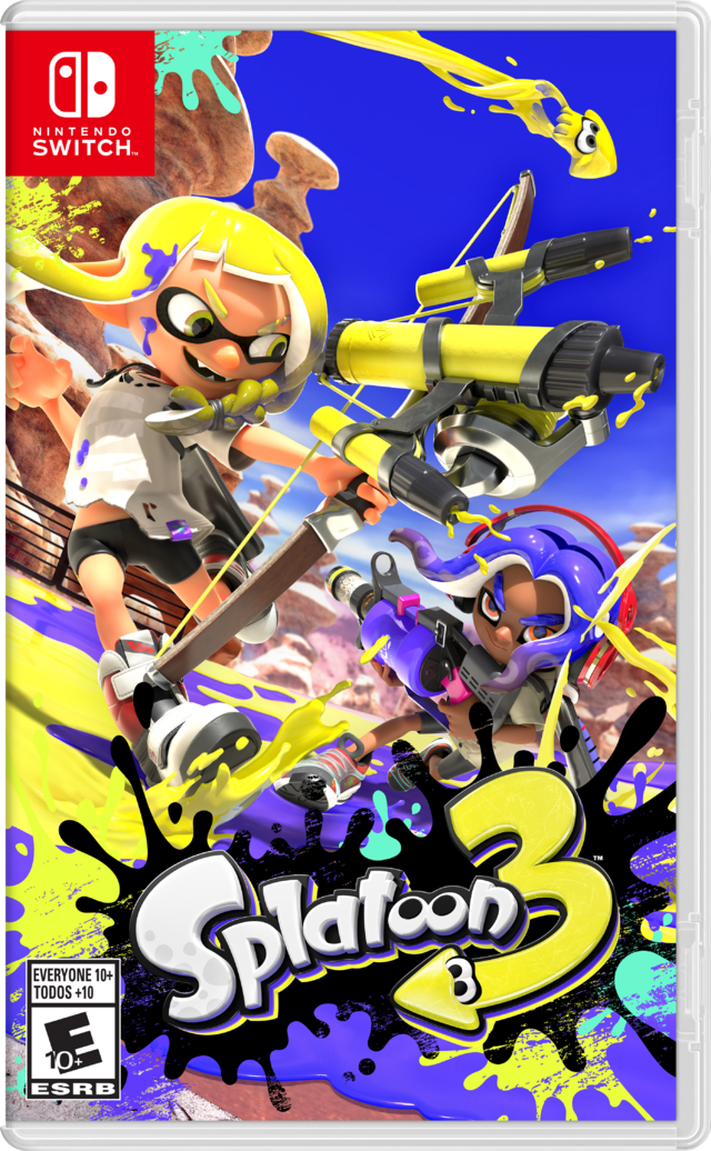 大乱闘スマッシュブラザーズ　Let’s Go!ピカチュウ　Splatoon3 Splatoon 3 - Inkipedia, the Splatoon wiki