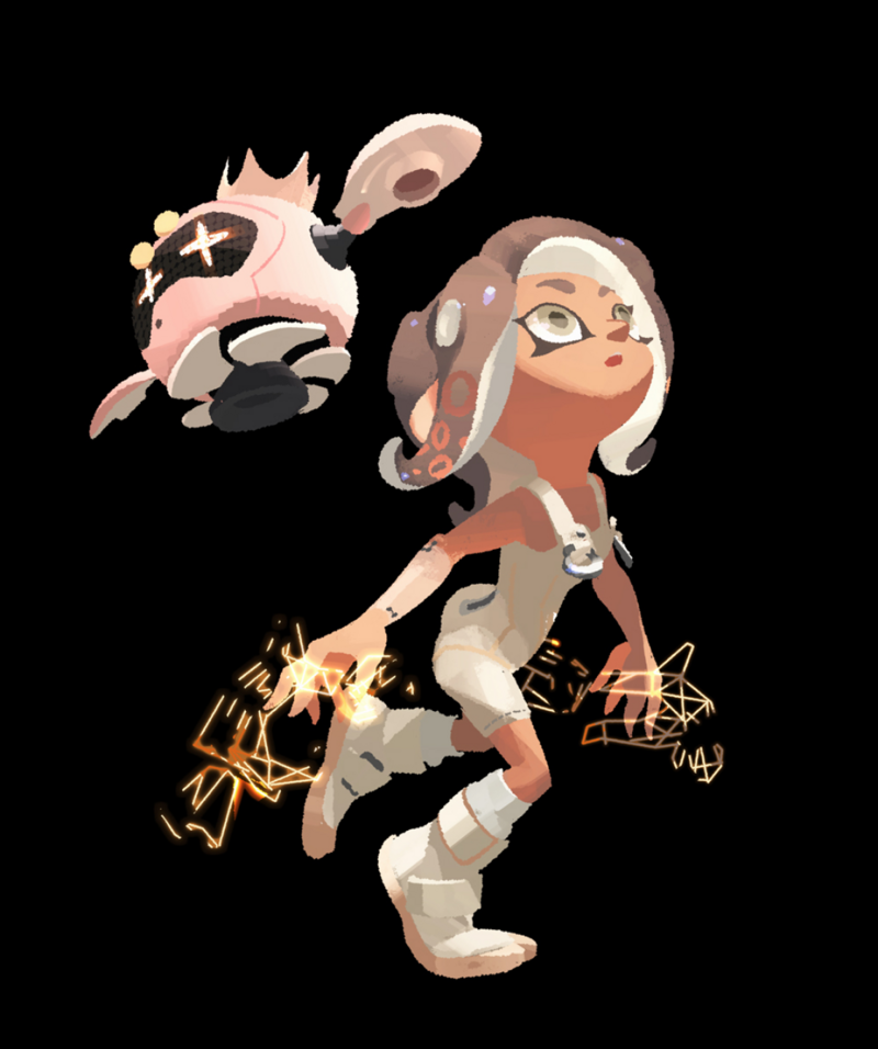 File:S3 Agent8 PearlDrone Art.png - Inkipedia, the Splatoon wiki