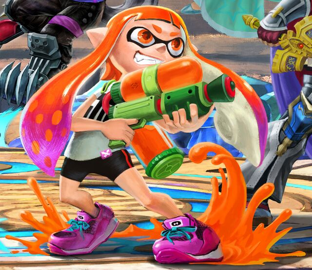 File:Super Smash Bros. Ultimate Inkling from official art of returning ...