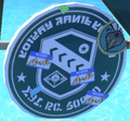 A Sign advertising Ammo Knights seen in Welcome to Octopia