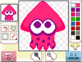 The Splatoon emblem in the emblem editor