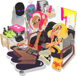 S2 Tower Records Inkling and Octoling.png