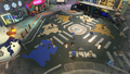 Decorations on the ground in Inkopolis