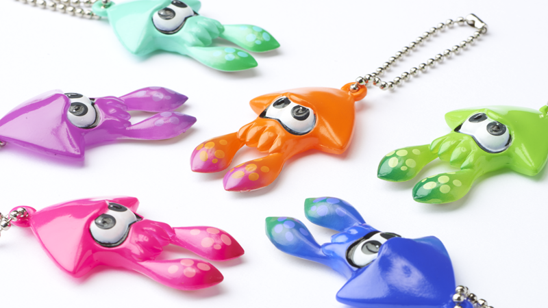 File:Takara Tomy - Splatoon squid keychains.png
