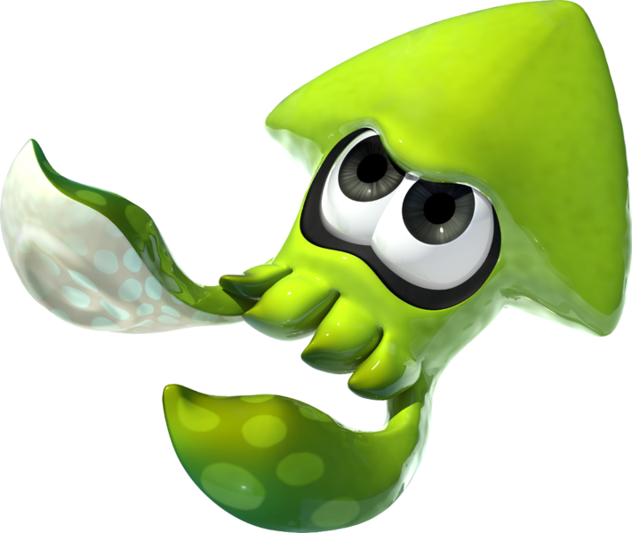 File:Splatoon - Green squid.png