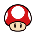Super Mushroom icon from SplatNet 2