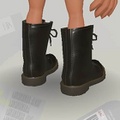 Back view of the Octoleet Boots in Splatoon 3