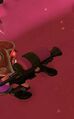 Above view of an Octoling.