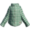 Green-Check Shirt