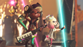 Off the Hook performing in their standard costumes
