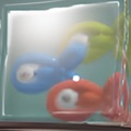 Fish made from balloons