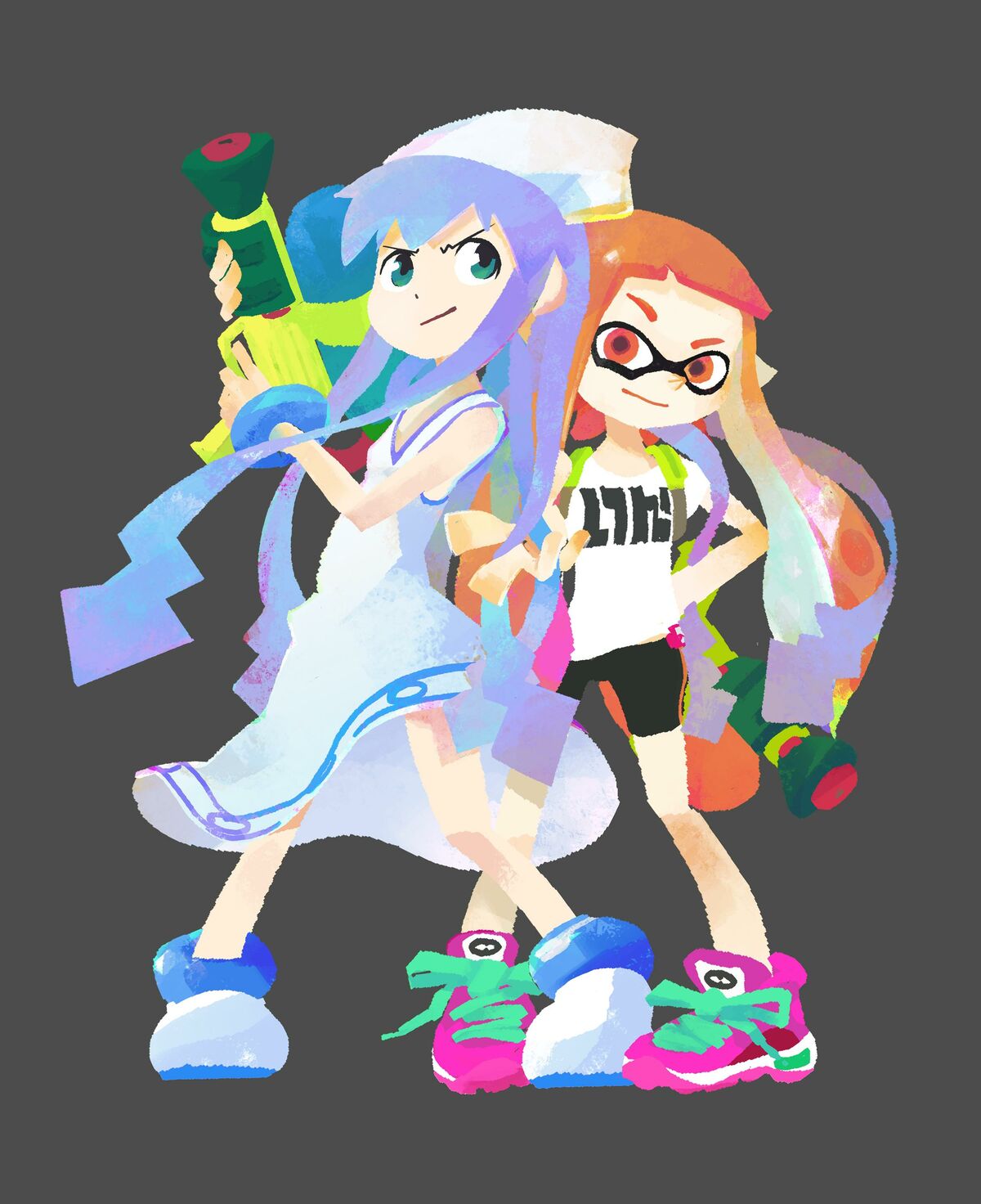 squid girl | Squid girl, Anime, Anime girl