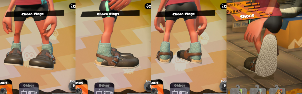 File:S2 Choco Clogs turnaround.png - Inkipedia, the Splatoon wiki