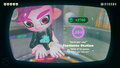 Agent 8 being awarded the Mint Dakroniks mem cake upon completing the station.