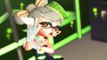 Marie performing during a Splatfest
