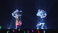 Callie and Marie performing City of Color with their new outfits.