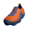 Orange-Mesh Sneakers