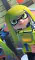 Based on the eyebrows sticking out of the bangs, Agent 3 is depicted as a masculine Inkling here.